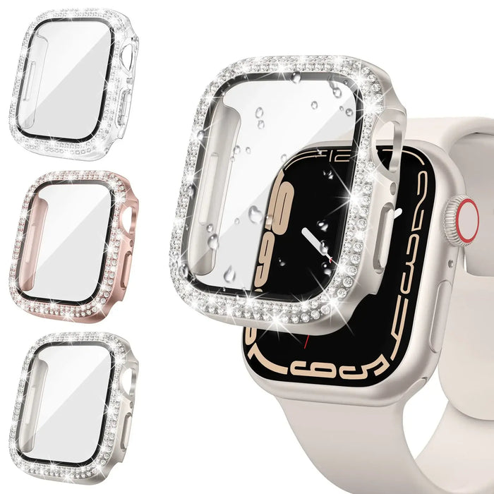 Apple Watch Case - Durable Gem-Studded Elegant Protection by BandsCo Straps