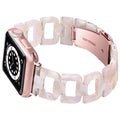 Resin Strap For Apple Watch Band/Strap Series 11/10/9/8/7/6/5/4/ SE / Ultra 1/2/3 by Arleathercraft
