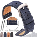 Samsung Galaxy Watch Soft Leather Band - Premium Design by BandsCo Straps