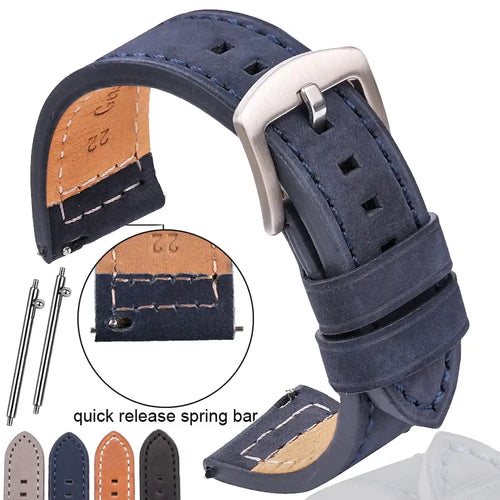 Samsung Galaxy Watch Soft Leather Band - Premium Design by BandsCo Straps