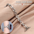 Steel Apple Watch Band Series 11/10/9/8/7/6/5/4/ SE / Ultra 1/2/3 by Arleathercraft
