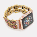 Apple Watch Luxury Diamond Strap Series 11/10/9/8/7/6/5/4/ SE / Ultra 1/2/3 by Arleathercraft