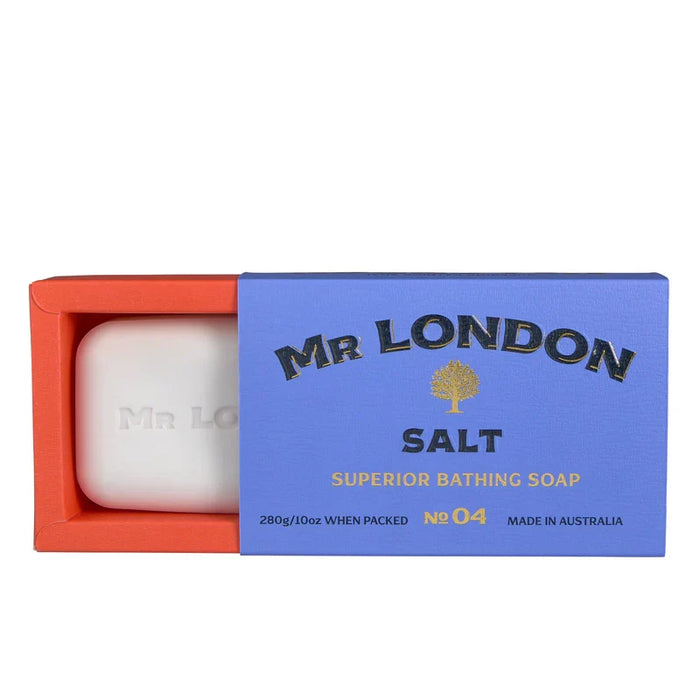 Mr London Salt No 04 Superior Bathing Soap for Men 280g/10oz by Pasteur Pharmacy