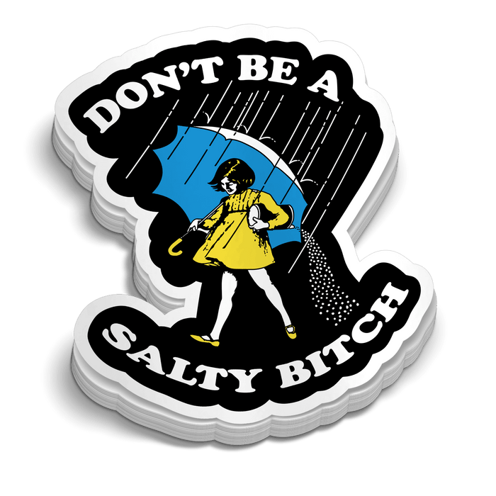 Salty Bitch 5 Inch Decal by Armed American Supply