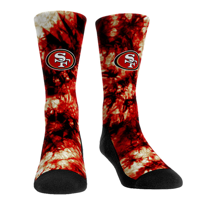 San Francisco 49ers - Team Tie Dye by Rock 'Em Socks