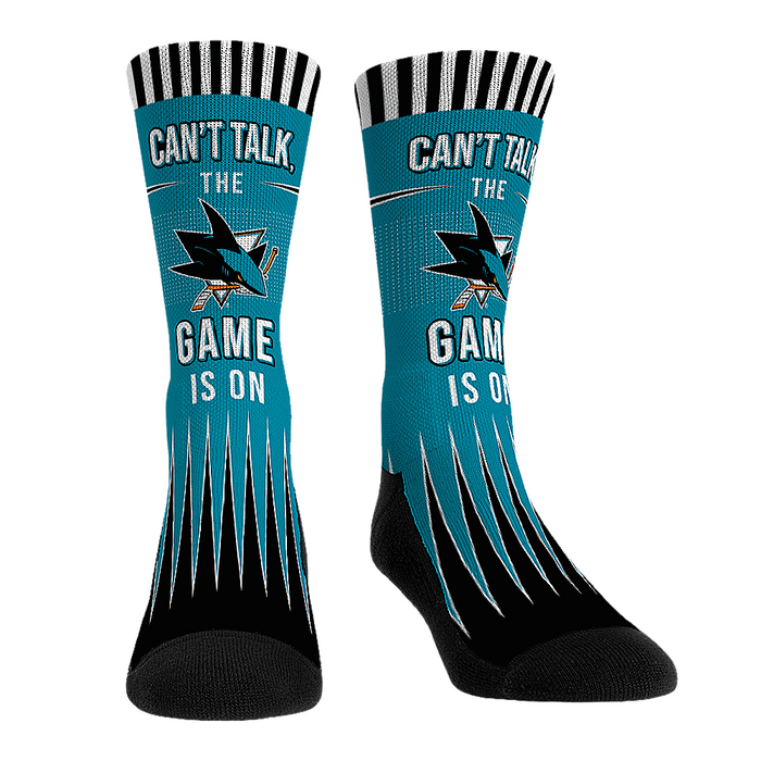 San Jose Sharks - Can't Talk by Rock 'Em Socks