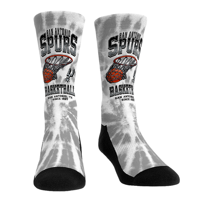 San Antonio Spurs - Vintage Hoop by Rock 'Em Socks