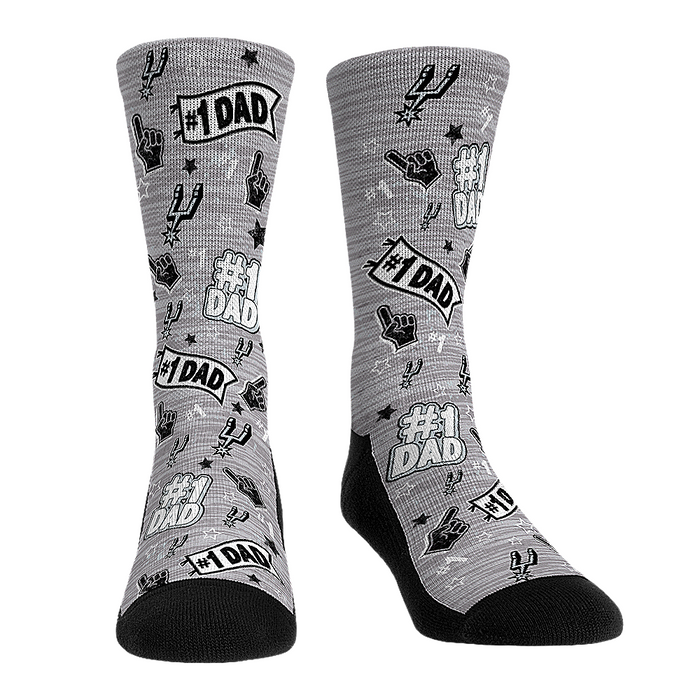 San Antonio Spurs - #1 Dad by Rock 'Em Socks