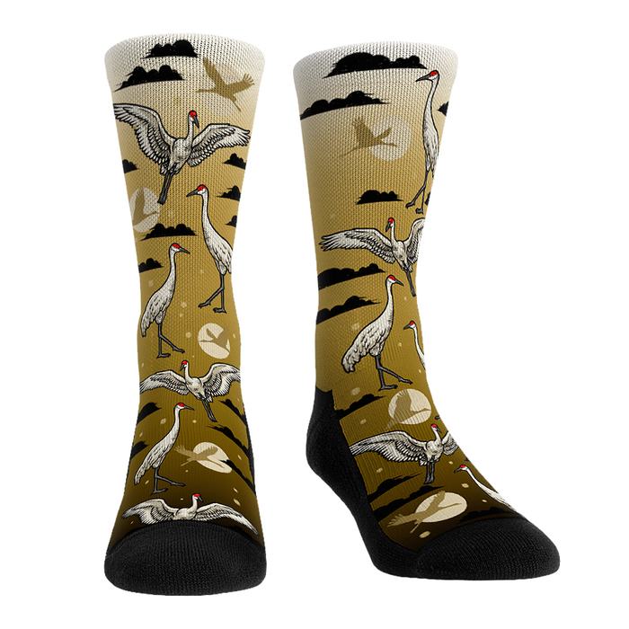 Sandhill Cranes - All-Over by Rock 'Em Socks