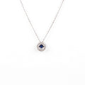 Sapphire Dancing Necklace by Fine Color Jewels