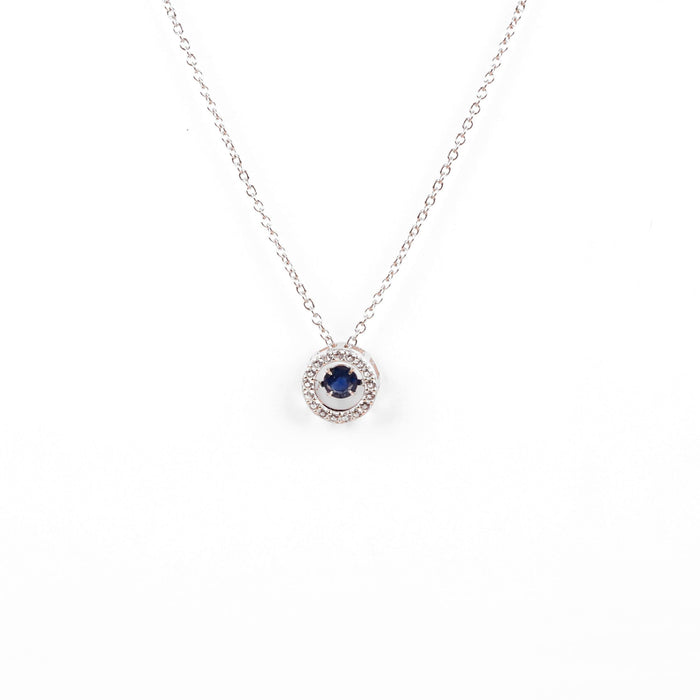 Sapphire Dancing Necklace by Fine Color Jewels