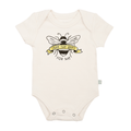 graphic bodysuit | save the bees by Finn + Emma