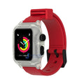 Silicone Band+Case For Apple Watch Strap by Arleathercraft