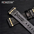 Samsung Galaxy Watch Leather Band - Premium Classic Style by BandsCo Straps