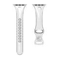 Apple Watch Transparent Strap - Soft Rubber - Clear Design by BandsCo Straps