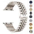 Stainless Steel Apple Watch Strap Series 11/10/9/8/7/6/5/4/ SE / Ultra 1/2/3 by Arleathercraft