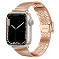 Stainless Steel Strap Apple Watch Band Series 11/10/9/8/7/6/5/4/ SE / Ultra 1/2/3 by Arleathercraft