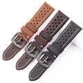 Samsung Galaxy Watch Leather Band - Breathable Classic Style by BandsCo Straps