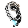 Magnetic Buckle Silicone Apple Watch Band Series 11/10/9/8/7/6/5/4/ SE / Ultra 1/2/3 by Arleathercraft
