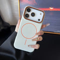 Luxury Leather Texture Magnetic Case For iPhone 17 Air 16 15 14 Plus 13 12 11 Pro Max For Magsafe Shockproof Soft TPU Cover by Perfect Stock