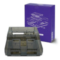 Super Nintendo Replace Console Shell Housing SNES Translucent Black by VintageVideoGameStore