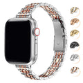 Stainless Steel Apple Bracelet Series 11/10/9/8/7/6/5/4/ SE / Ultra 1/2/3 by Arleathercraft