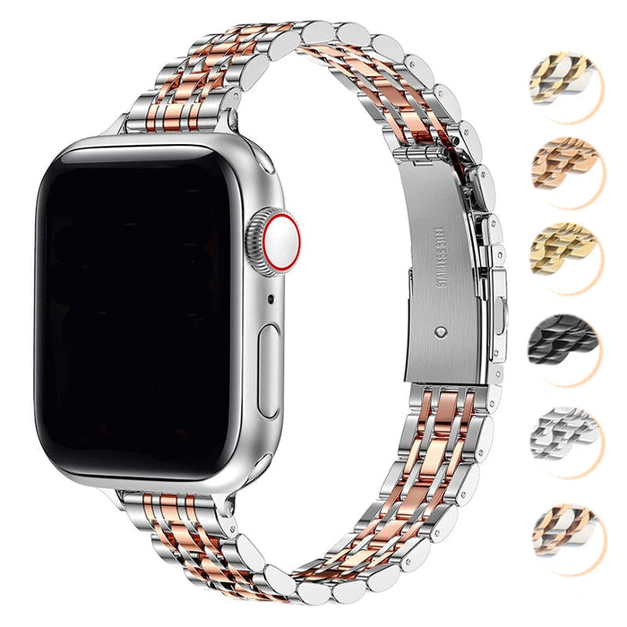 Stainless Steel Apple Bracelet Series 11/10/9/8/7/6/5/4/ SE / Ultra 1/2/3 by Arleathercraft