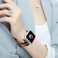 Resin Strap For Apple Watch Band/Strap Series 11/10/9/8/7/6/5/4/ SE / Ultra 1/2/3 by Arleathercraft