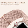 Apple Watch Braided Strap - Soft Elastic Nylon Band by BandsCo Straps
