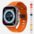 Silicone Sport Apple Watch Band Series 11/10/9/8/7/6/5/4/ SE / Ultra 1/2/3 by Arleathercraft