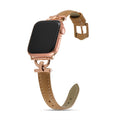 Apple Watch Leather Slim Strap Series 11/10/9/8/7/6/5/4/ SE / Ultra 1/2/3 by Arleathercraft