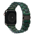 Resin Apple Watch Band Series 11/10/9/8/7/6/5/4/ SE / Ultra 1/2/3 by Arleathercraft