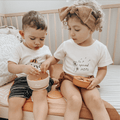 graphic tee | bumble bee kind by Finn + Emma
