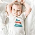 graphic tee | snow globe by Finn + Emma