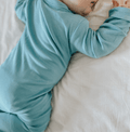 footie | vintage aqua by Finn + Emma