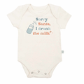 graphic bodysuit | drank the milk by Finn + Emma