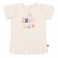 graphic tee | snow sweet by Finn + Emma