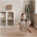 Macrame Swing & Love Mom Bodysuit Bundle by Finn + Emma
