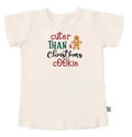 graphic tee | christmas cookie by Finn + Emma