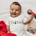 graphic bodysuit | believe by Finn + Emma