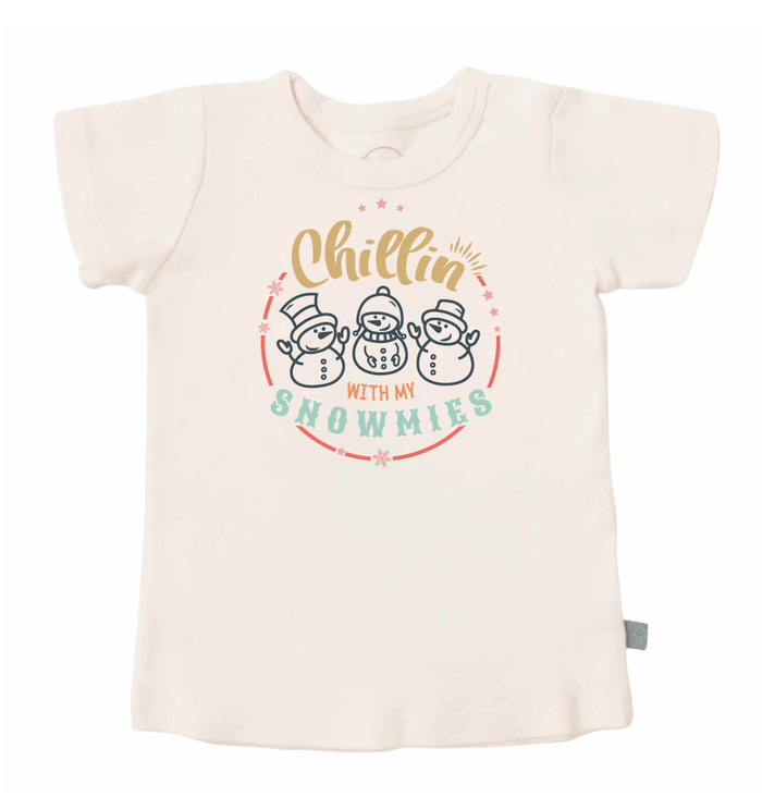 graphic tee | snowmies by Finn + Emma