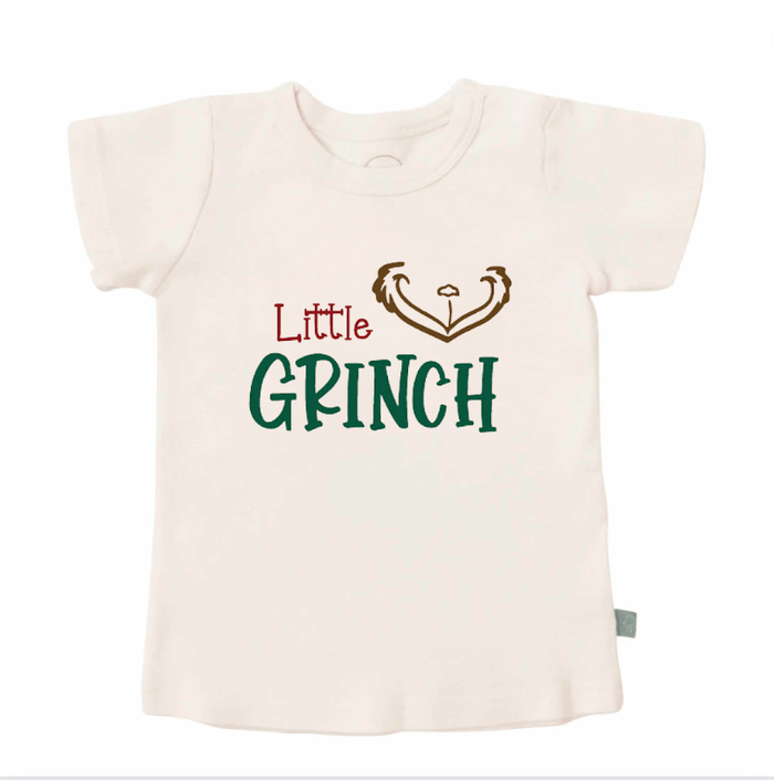 graphic tee |little grinch by Finn + Emma