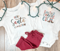 graphic bodysuit | santas favorite elf (long sleeve) by Finn + Emma