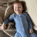 footie | periwinkle blue by Finn + Emma