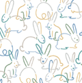 footie | bunnies by Finn + Emma