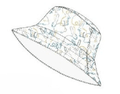 reversible bucket hat | bunnies by Finn + Emma
