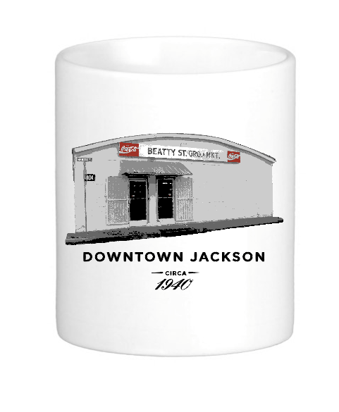 Beatty Street Grocery Mug by Swell-O-Phonic