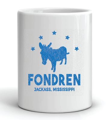 Fondren, Jackass Mississippi Mug by Swell-O-Phonic