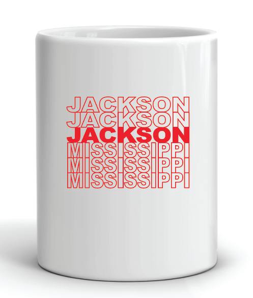 Thank You Bag Jackson Mug by Swell-O-Phonic