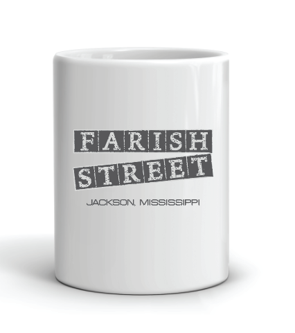 Farish Street Jackson, Mississippi Mug by Swell-O-Phonic